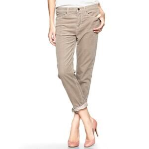 Gap Sexy Boyfriend Beige Corduroy Pants 30